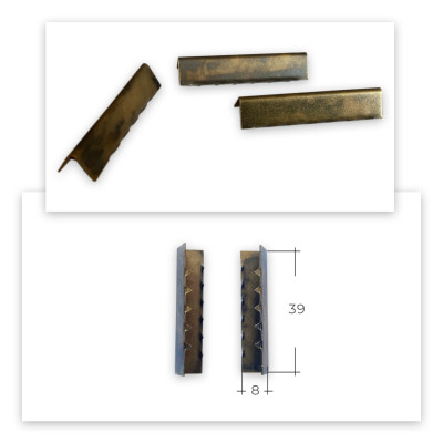 Belt End, завършваща скоба за колани 39мм